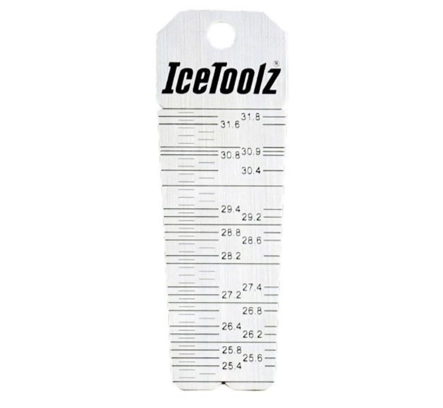 Zadelpenbuismeter Icetoolz