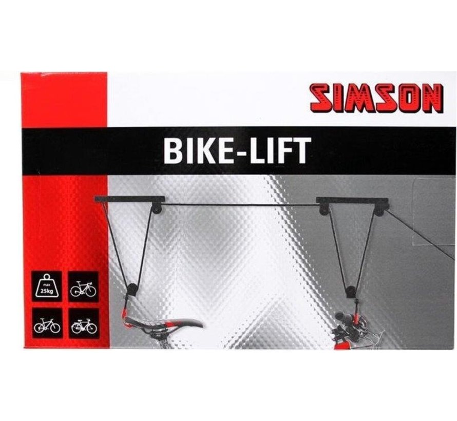 Fiets-lift Simson ophangsysteem