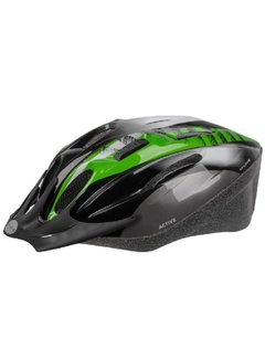 M-Wave Helm Active atb/race groen gestree