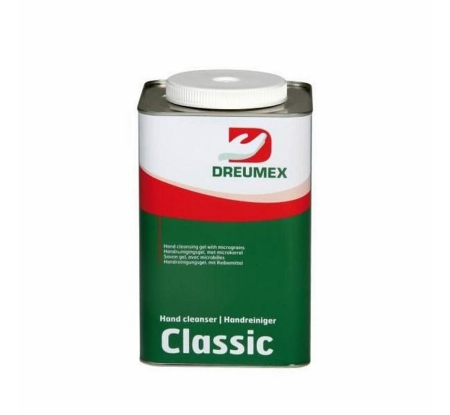 Zeep Dreumex blik rood 4.5 ltr classic