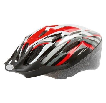 M-Wave Helm Active atb/race rood/grijs/zw