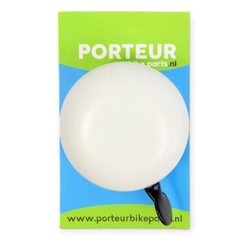 Porteur Bel Porteur ding dong groot wit