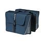 Tas Basil dubbel  forte 35l navy blauw