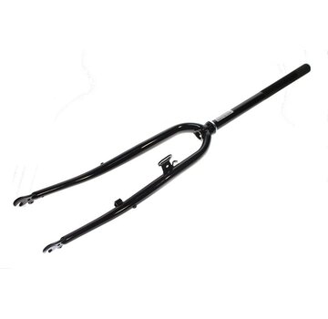 Vork 28x1 1/2 tour zwart uni kroon