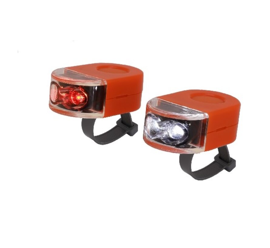 Verlichtingset Ikzi tie-wrap rood