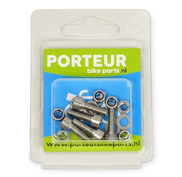 Porteur Bout en moer Porteur M5 inbus rvs