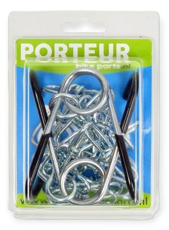 Porteur Ophanghaken Porteur met ketting