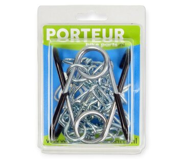 Porteur Ophanghaken Porteur met ketting