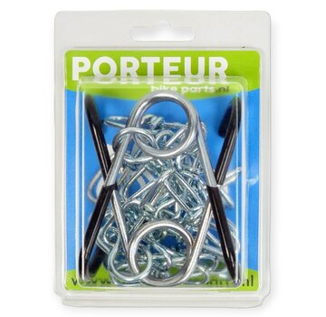 Porteur Ophanghaken Porteur met ketting