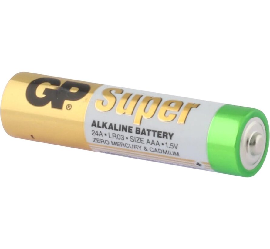 Batterij Porteur AAA alkaline per 4st