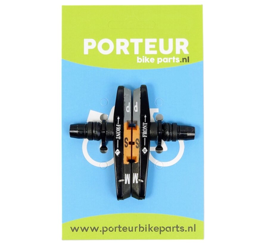 Remblokken Porteur v-brake e-bike