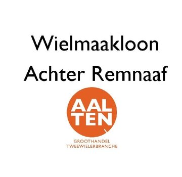 Wiel maken spaakloon achter remnaaf