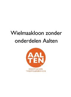 Wiel maken spaakloon zonder Aalten