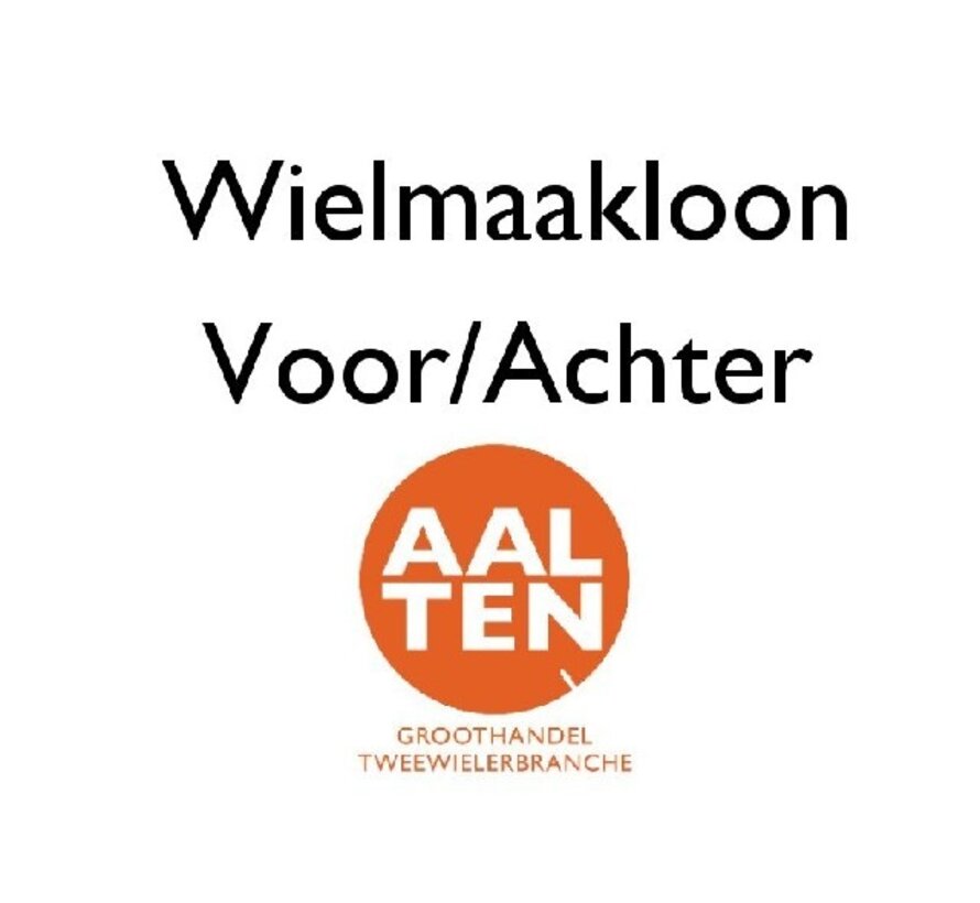 Wiel maken slooploon voor/achter