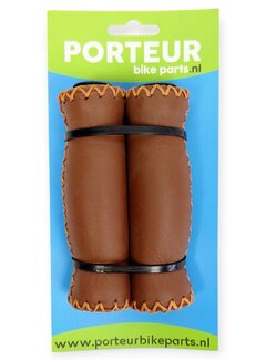 Porteur Handvatten Porteur leer bruin