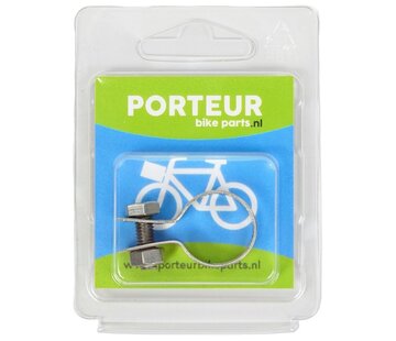 Porteur Bandage Porteur groot 22mm rvs