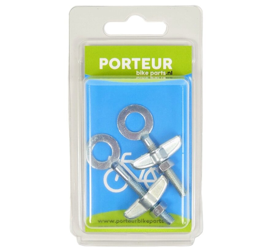 Kettingspanner Porteur 65mm per set