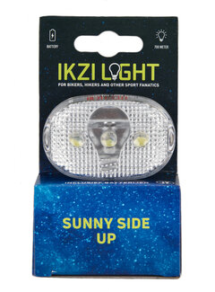 IKZI Koplamp Ikzi white light 3 led batterij