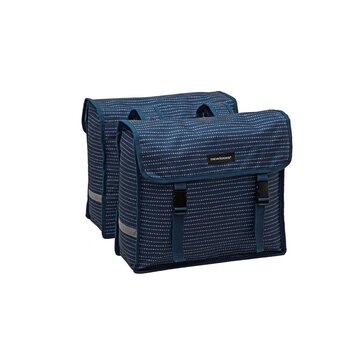 New Looxs Tas New Looxs dubbel fiori blauw