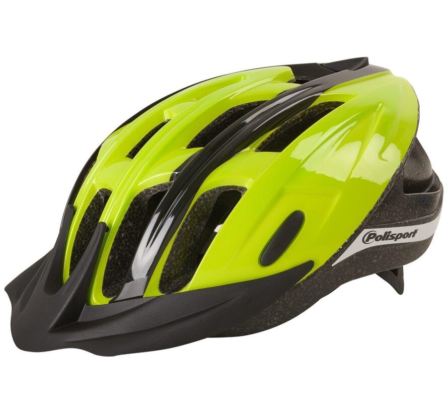 Helm Polisport Ride In lime green/black