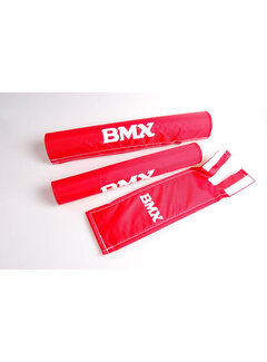 Pad set bmx rood beschermer