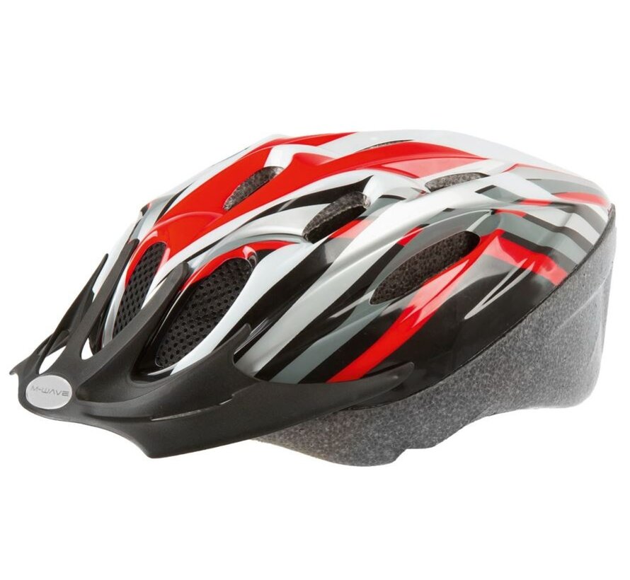Helm Active atb/race rood/grijs/zw