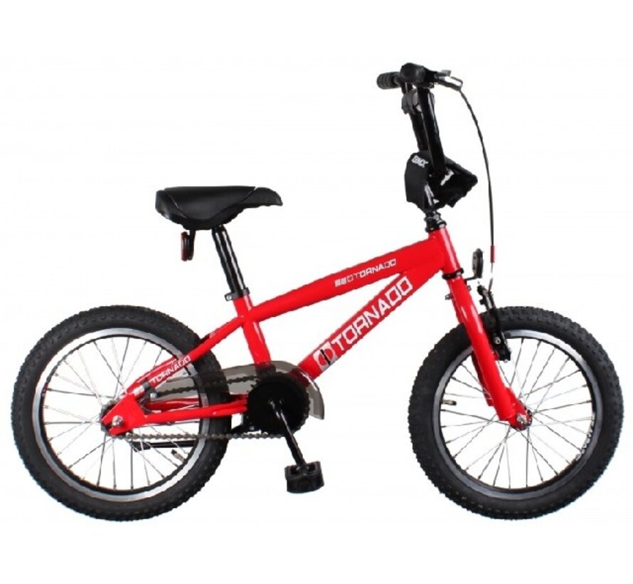 Fiets Tornado 16 bmx rood