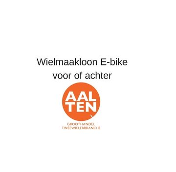 Wiel maken spaakloon e-bike voor