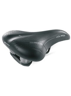 Selle Bassano Zadel Sb Volare 3zone ELM uni zwart