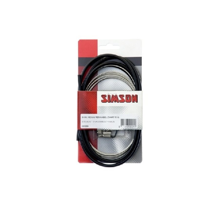 Remkabel Simson shimano rollerbrake