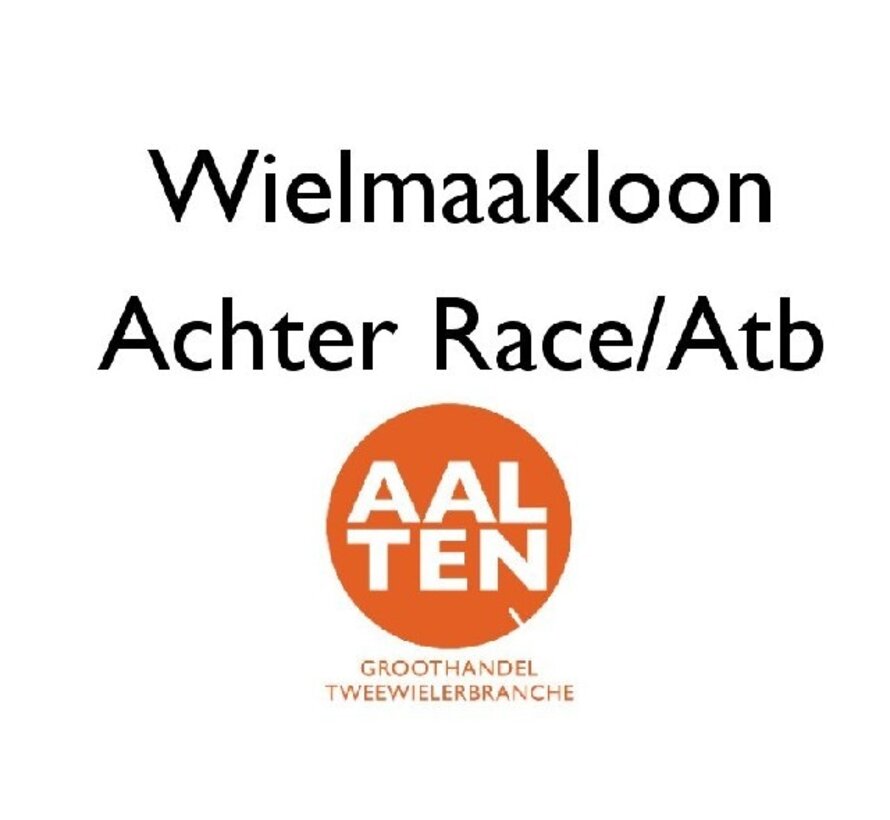 Wiel maken spaakloon achter race/atb