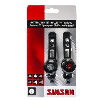 Simson Verlichtingset Simson bullet 1 led