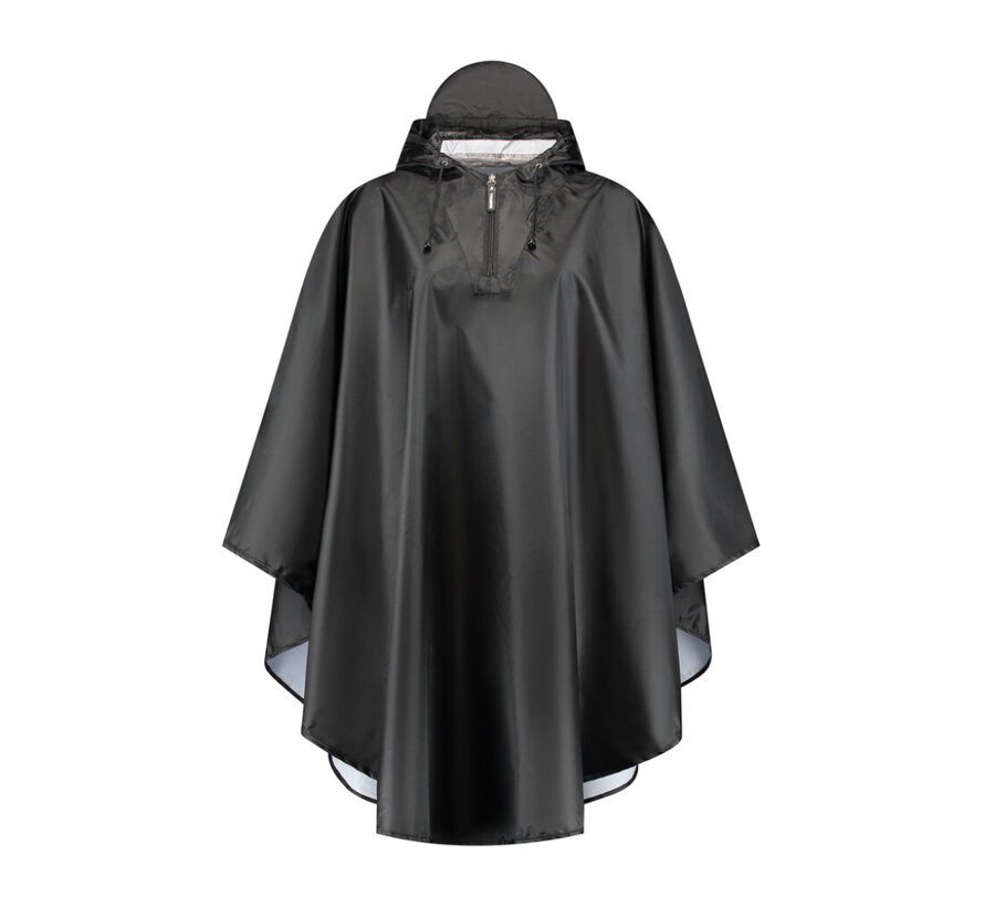 Regenponcho Mirage luxury zwart