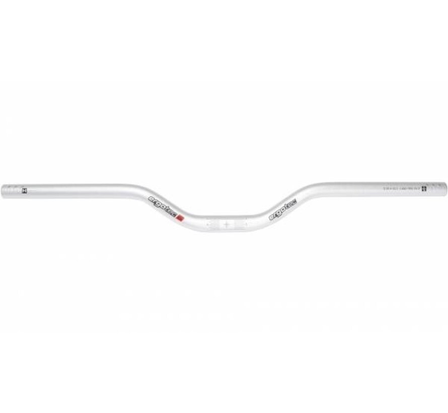 Stuurbocht Humpert alu-look 560mm
