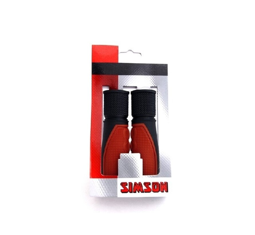 Handvatten Simson middelbruin-zwart