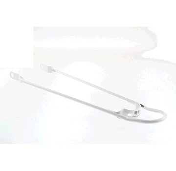 Spatbordstang bumper 28sp wit