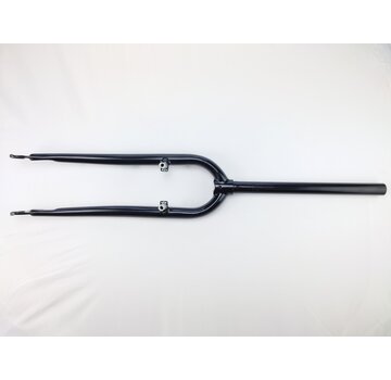 Vork 28 1 ahead zwart met remnok