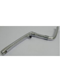 Crank one piece bmx zilver