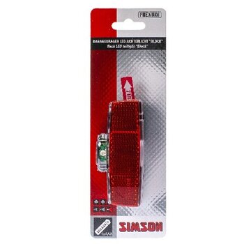 Simson Achterlicht Simson block 1led batterij