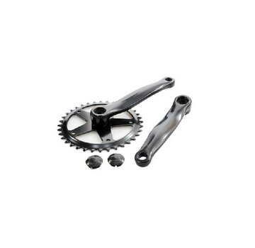 Crankstel 36T 152st zwart
