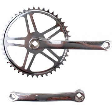 Vinty Crankstel Vinty 44T chroom vlak