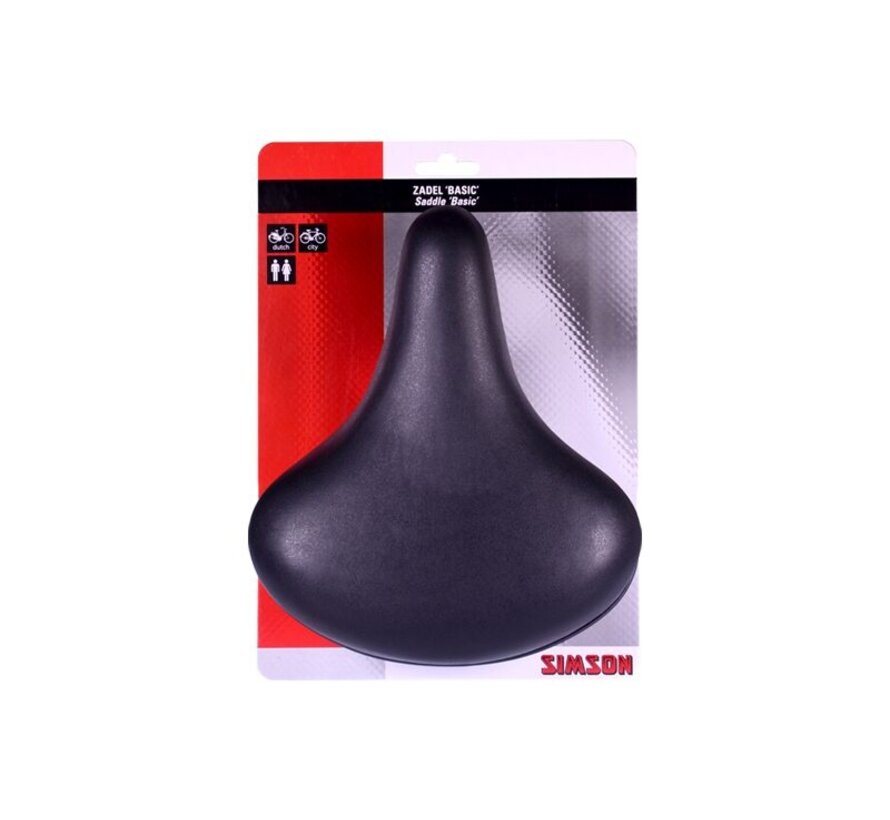 Zadel Simson basic zwart