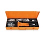 Blindklinktang set met 400 stalen nagels