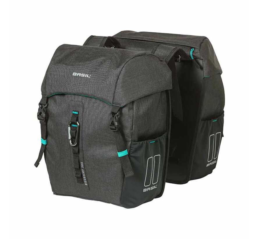 Tas Basil dubbel discovery 365d 18l zwar