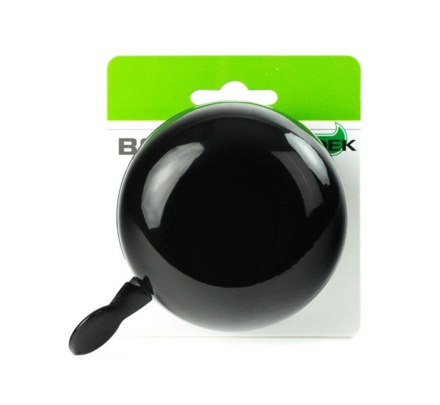Bel Widek ding dong zwart 80mm