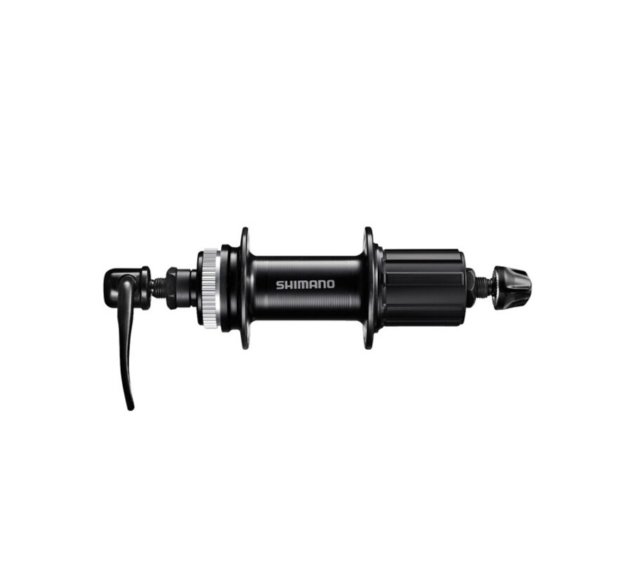 Naaf Shimano achter cassette 36gts zwart