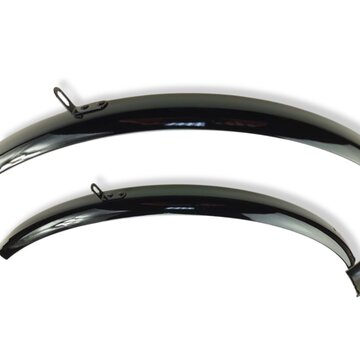 Xtrabike Spatbordset 28 50mm zwart rond
