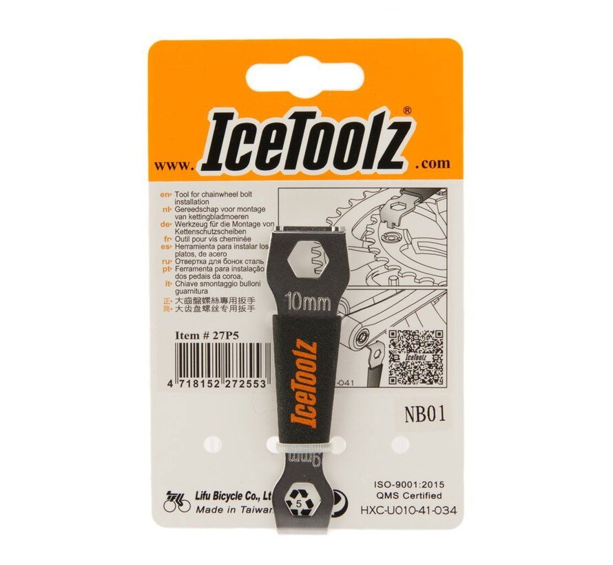 Kettingbladbout sleutel Icetoolz
