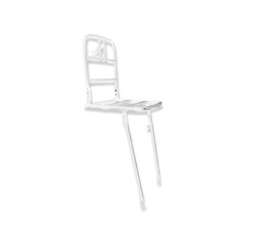 Voordrager 26 wit aluminium