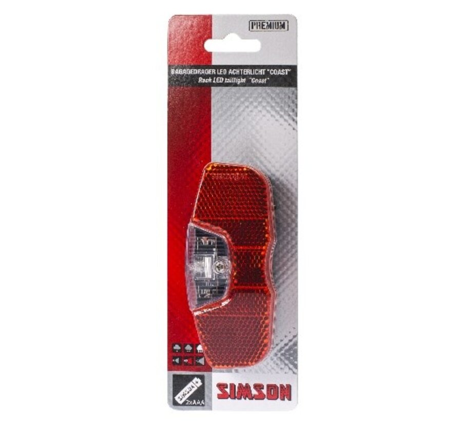 Achterlicht Simson coast 1 led 80mm
